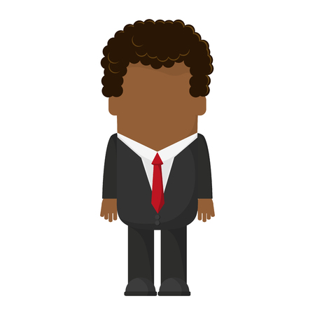 businessman executive avatar isolated vector illustration graphic designのイラスト素材