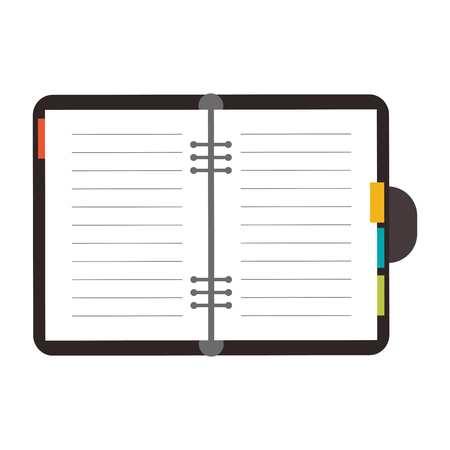 address book open symbol vector illustration graphic designのイラスト素材