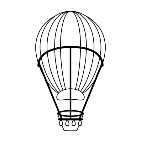 Hot air balloon isolated vector illustration graphic designのイラスト素材
