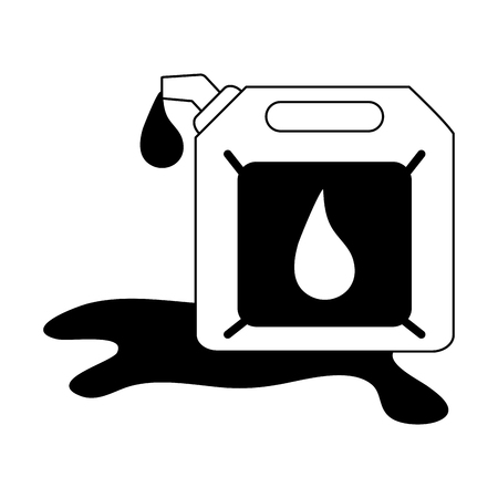 Petroleum oil can dispenser vector illustration graphic designのイラスト素材