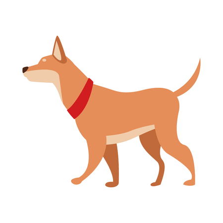 dog animal pet vector illustration graphic designのイラスト素材
