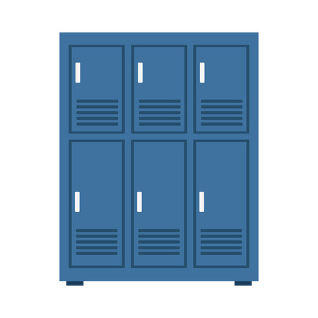 lockers icon isolated vector illustration graphic designのイラスト素材