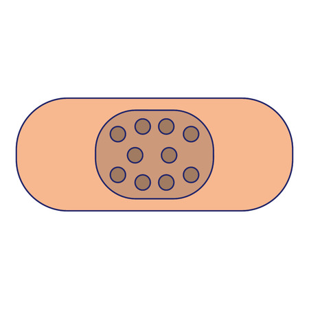 bandage first aids symbol vector illustration graphic designのイラスト素材