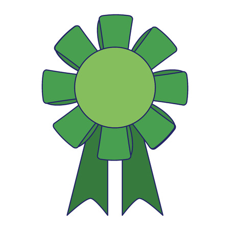 award ribbon medal symbol vector illustration graphic designのイラスト素材