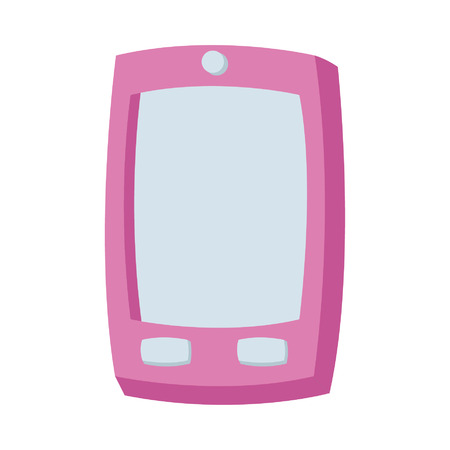 Smartphone mobile technology symbol vector illustration graphic designのイラスト素材