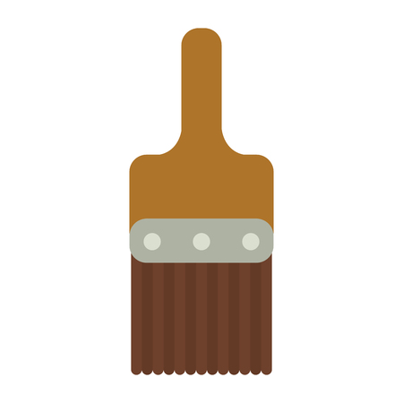 Paint brush tool isolated vector illustration graphic designのイラスト素材
