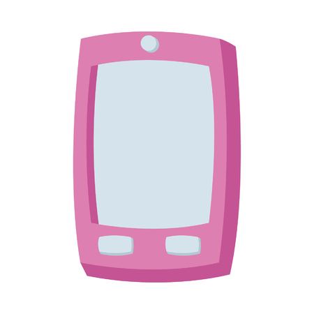 Smartphone mobile technology symbol vector illustration graphic designのイラスト素材