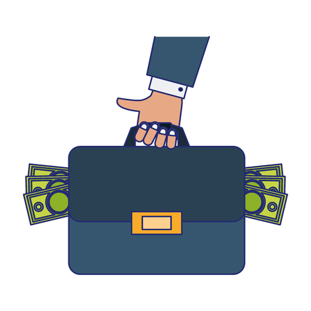 Business investment and money savings vector illustration graphic designのイラスト素材