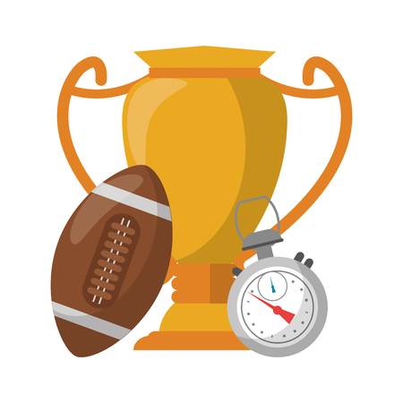 Sport game equipment cartoons vector illustration graphic designのイラスト素材