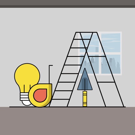 Home improvement and tools symbols vector illustration graphic designのイラスト素材