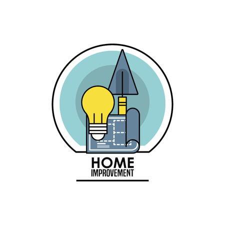 Home improvement and tools symbols vector illustration graphic designのイラスト素材