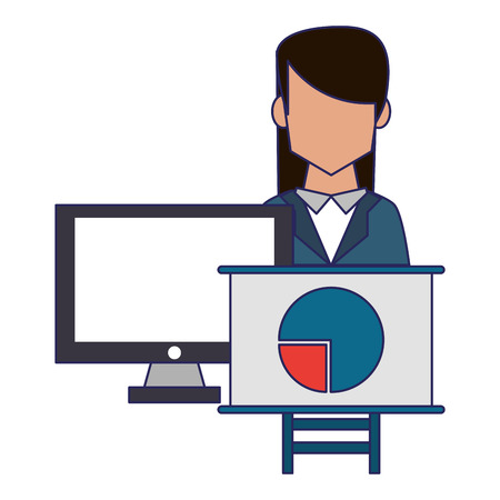 Business symbols and office elements vector illustration graphic designのイラスト素材