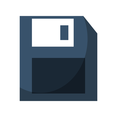 floppy disk icon cartoon vector illustration graphic designのイラスト素材