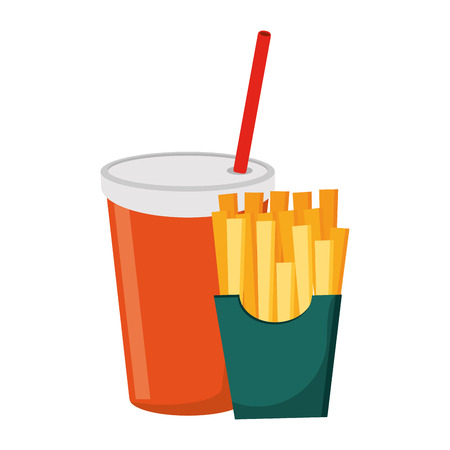 Fast food delicious food restaurant conceptのイラスト素材