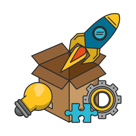 knowledge education idea concept elements cartoon vector illustration graphic designのイラスト素材