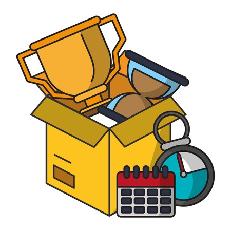 knowledge education success goal concept elements cartoon vector illustration graphic designのイラスト素材