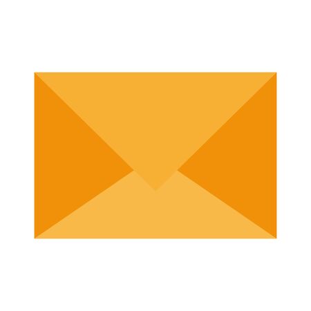 Email envelope symbol isolated cartoon vector illustration graphic designのイラスト素材