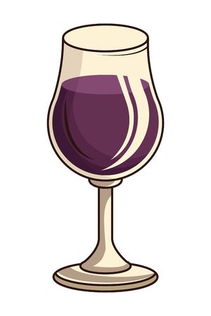glass with drink icon cartoon vector illustration graphic designのイラスト素材