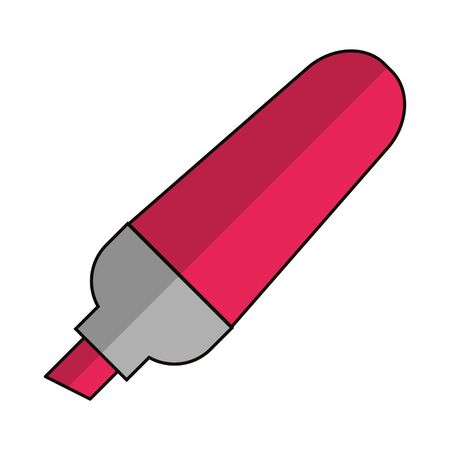 marker pen icon cartoon isolated vector illustration graphic designのイラスト素材