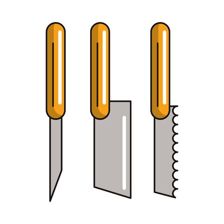 Kitchen utensils and supplies cartoons vector illustration graphic designのイラスト素材