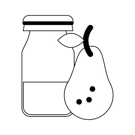 Fruit juicing healthy drinks cartoons vector illustration graphic designのイラスト素材