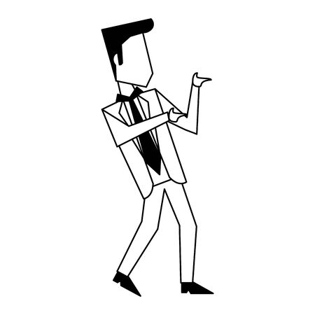 Executive businessman avatar isolated vector illustration graphic designのイラスト素材