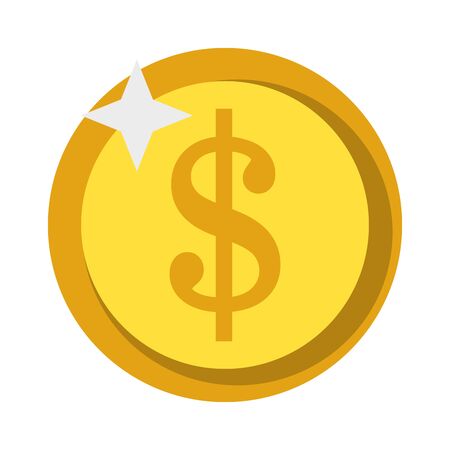 Money coin isolated symbol vector illustration graphic designのイラスト素材