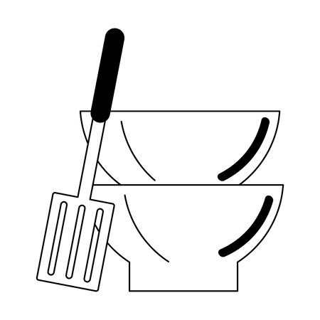 Kitchen utensils and supplies cartoons vector illustration graphic designのイラスト素材
