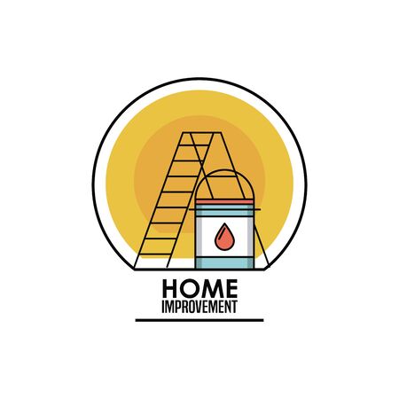 Home improvement and construction tools concept vector illustration graphic designのイラスト素材
