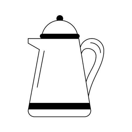Drink kettle porcelain jar isolated vector illustration graphic designのイラスト素材