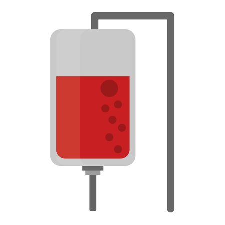 Blood bag symbol cartoon vector illustration graphic designのイラスト素材