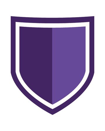 shield icon cartoon isolated vector illustration graphic designのイラスト素材