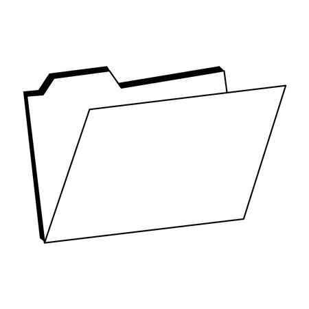 Digital Folder open symbol techonlogy vector illustration graphic designのイラスト素材