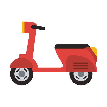 Motorcycle vehicle isolated vector illustration graphic designのイラスト素材