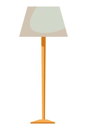 Living room house light lamp furniture vector illustration graphic designのイラスト素材