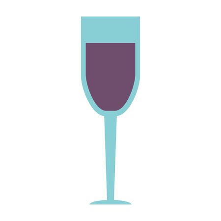 beverage liqueur and drink big cup of wine icon cartoons vector illustration graphic designのイラスト素材