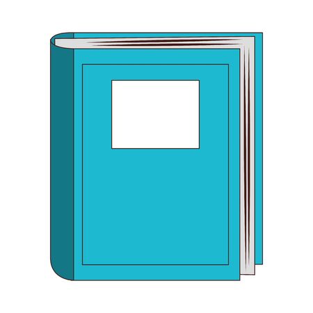 Book education symbol isolated cartoon vector illustration graphic designのイラスト素材