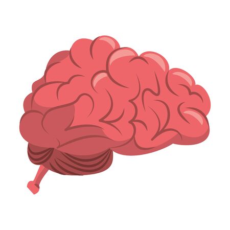 Human brain intelligence symbol isolated vector illustration graphic designのイラスト素材