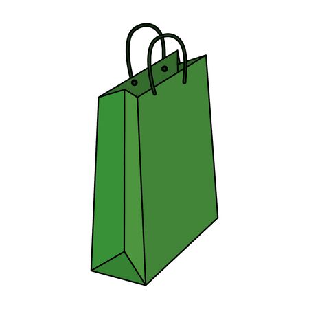 shopping retail sale store, shopping bag isolated cartoon vector illustration graphic designのイラスト素材