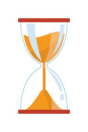 sand clock cartoon vector illustration graphic designのイラスト素材