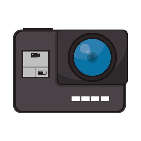 Vintage photographic camera symbol isolated vector illustration graphic designのイラスト素材