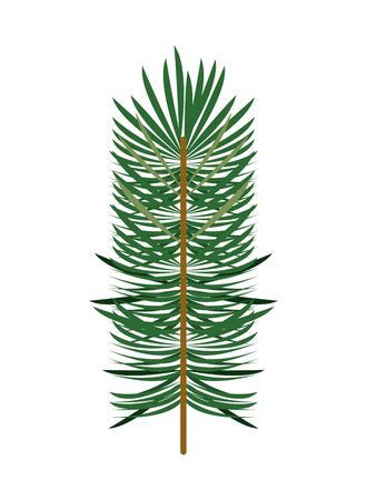 merry christmas wreath leafs icon vector illustration designのイラスト素材