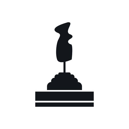 video game joystick control handle icon vector illustration designのイラスト素材