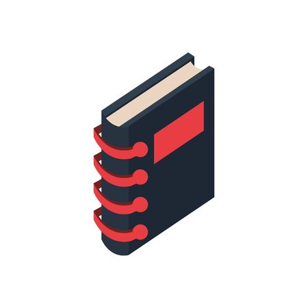 diary supply office isolated icon vector illustration designのイラスト素材