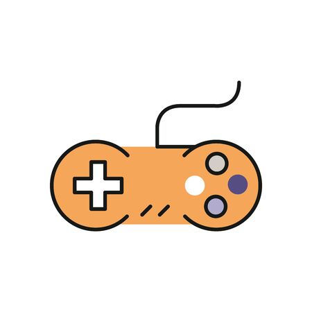 video game control handle icon vector illustration design