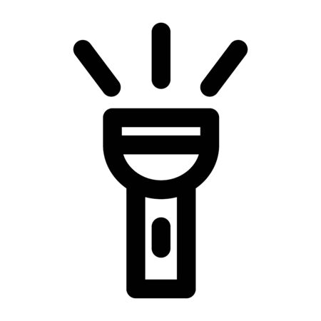 flash light user interface isolated icon vector illustration designのイラスト素材