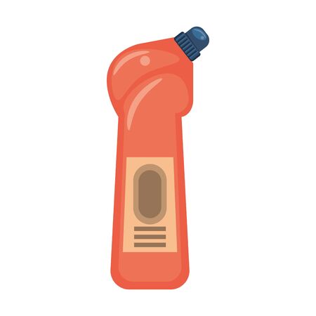 Disinfectant soap bottles with dispenser isoalted symbol vector illustration graphic design.のイラスト素材