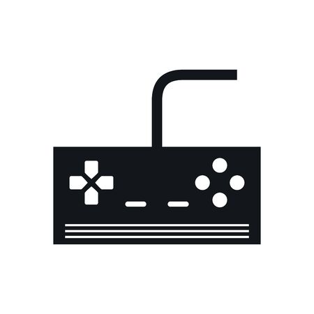 video game control handle icon vector illustration designのイラスト素材
