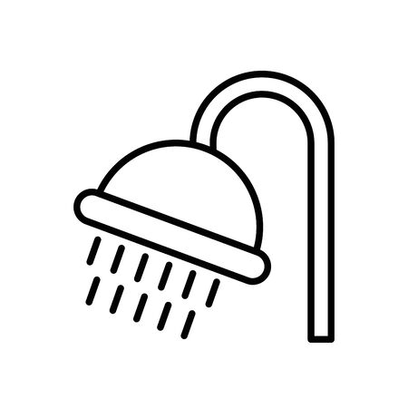 shower tap house accessory icon vector illustration designのイラスト素材