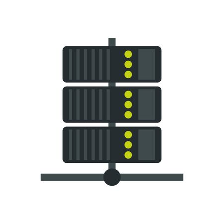 computer desktop tower isolated icon vector illustration designのイラスト素材